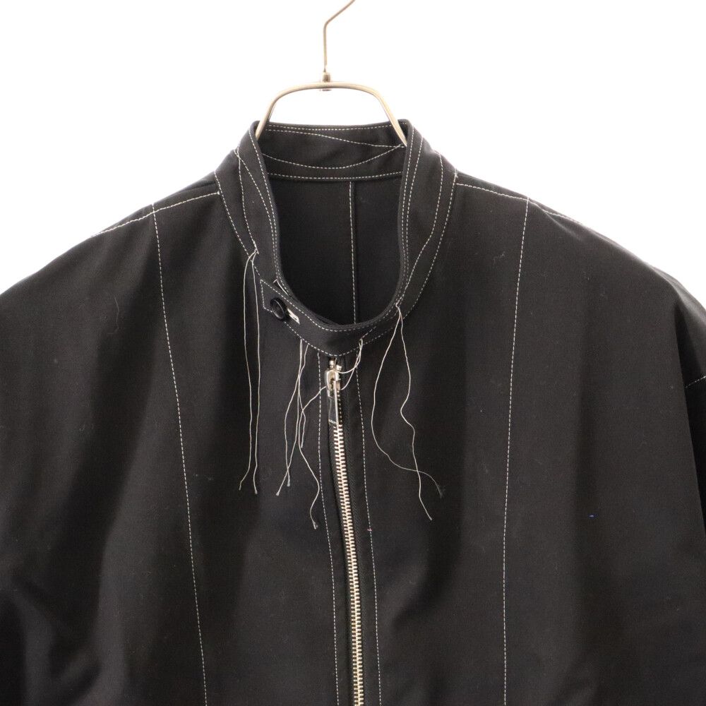 sulvam (サルバム) 24SS ZIP UP JACKET ステッチアウト ジップアップ 