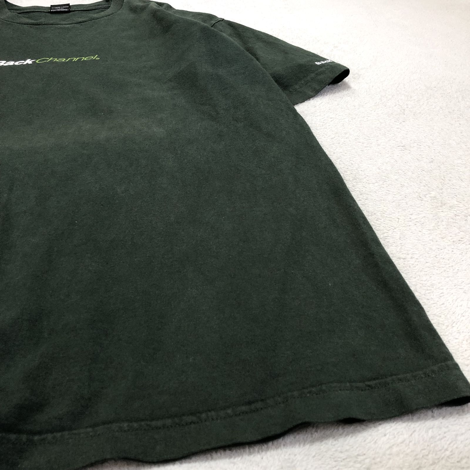 Back Channel ショートスリーブTシャツ 半袖カットソー 両面
