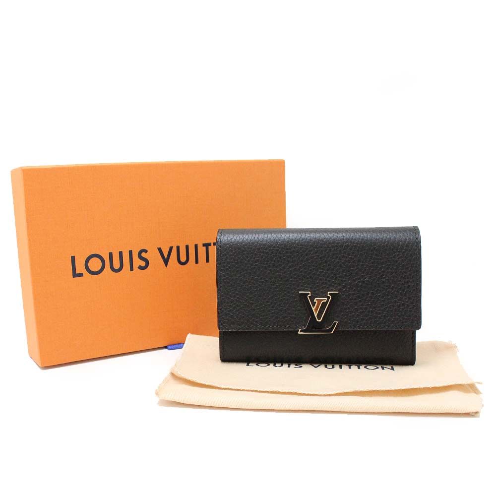 ルイ ヴィトン ポルトフォイユ カプシーヌ コンパクト 三つ折り財布