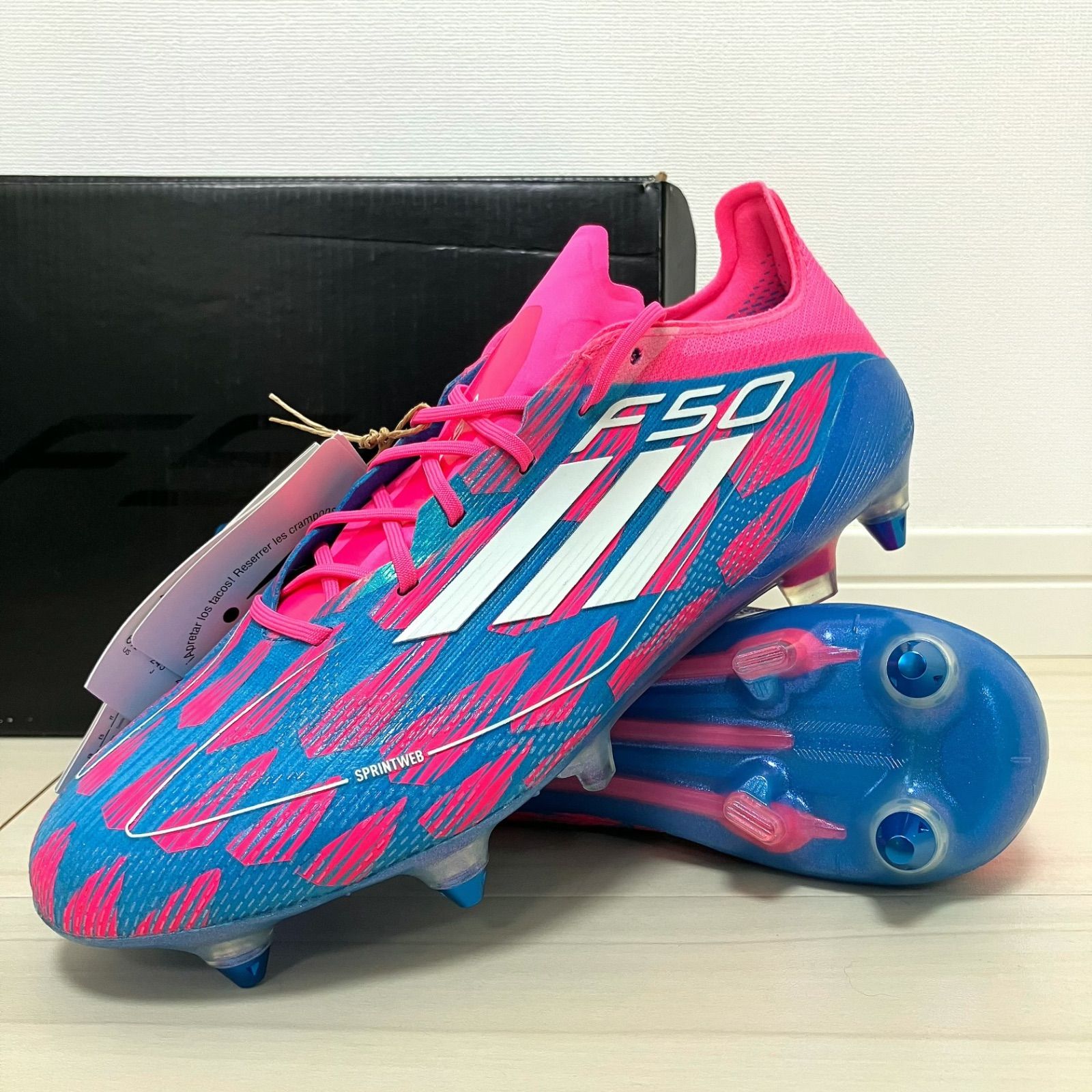 adidas アディダス F50 エリート SG ソーラーピンク サッカースパイク