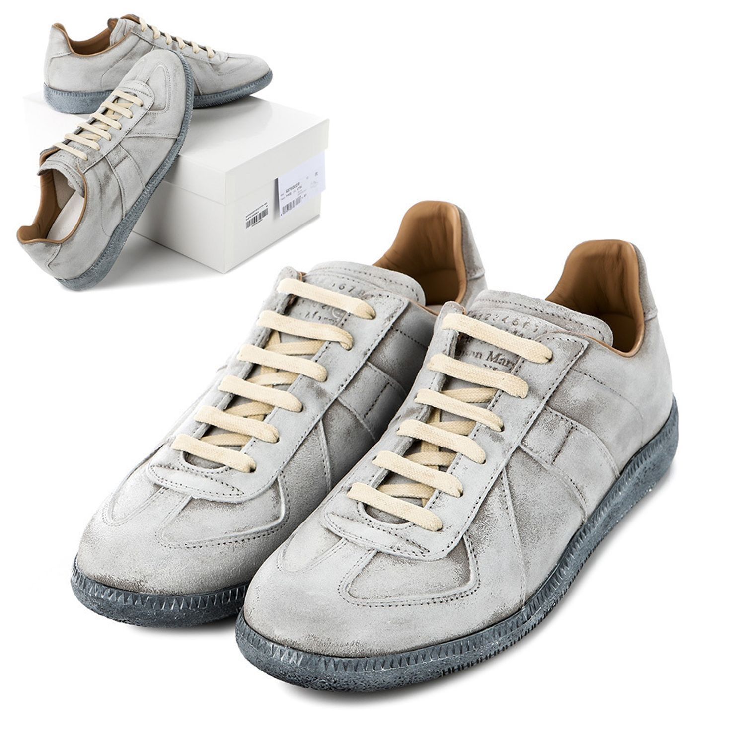 margiela 22 マルジェラ シューレス レザーシューズ - ドレス