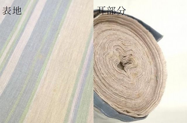 平和屋着物＊夏物 浴衣 反物 着尺 間道 綿 ♥ DAAW7541zzz NICORILABO_COM