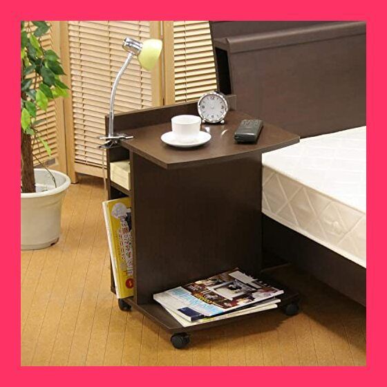 スタッフおすすめ！】不二貿易 サイドテーブル ベッドサイド 幅