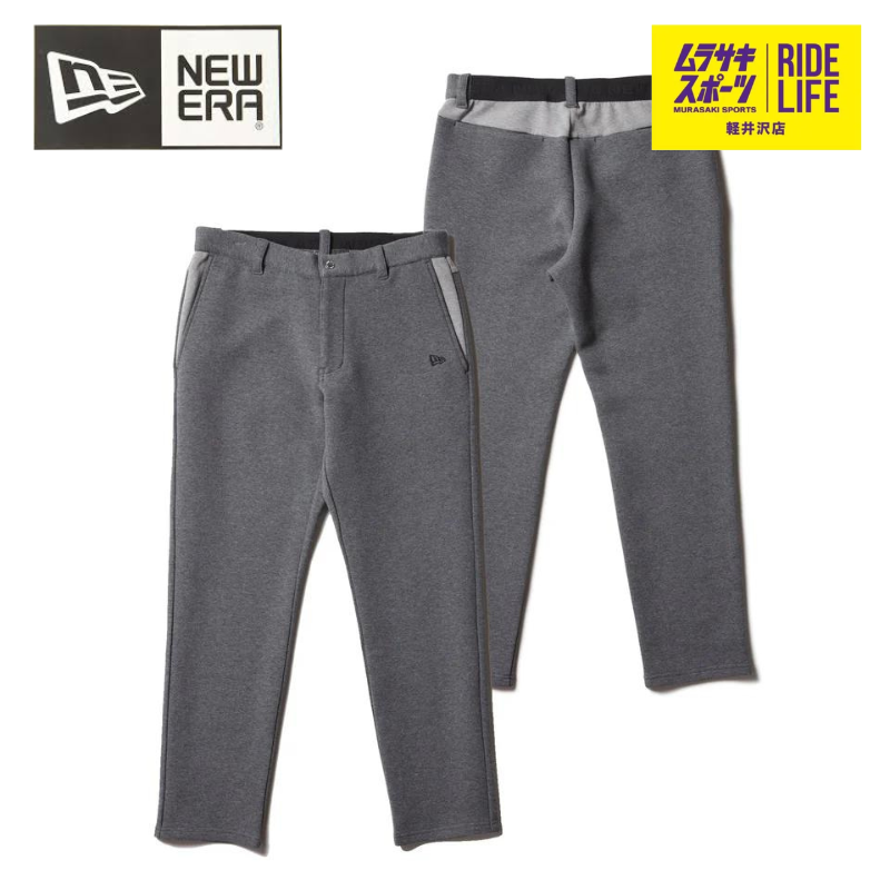 【ムラスポ公式】NEWERA　TECH SWEAT TAPERED PANTS　テックスウェットテーパードパンツ（グレー）　ゴルフウェア　メンズ　パンツ　14326381