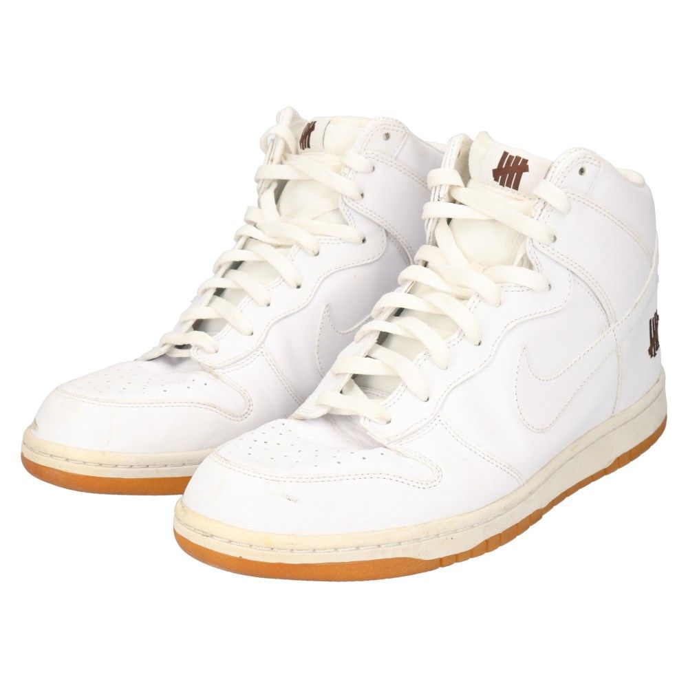 NIKE (ナイキ) DUNK PRM HI UNDFTD SP UNDEFEATED アンディフィーテッド ダンク ハイカットスニーカー ホワイト  US12/30cm 598472-110 - メルカリ