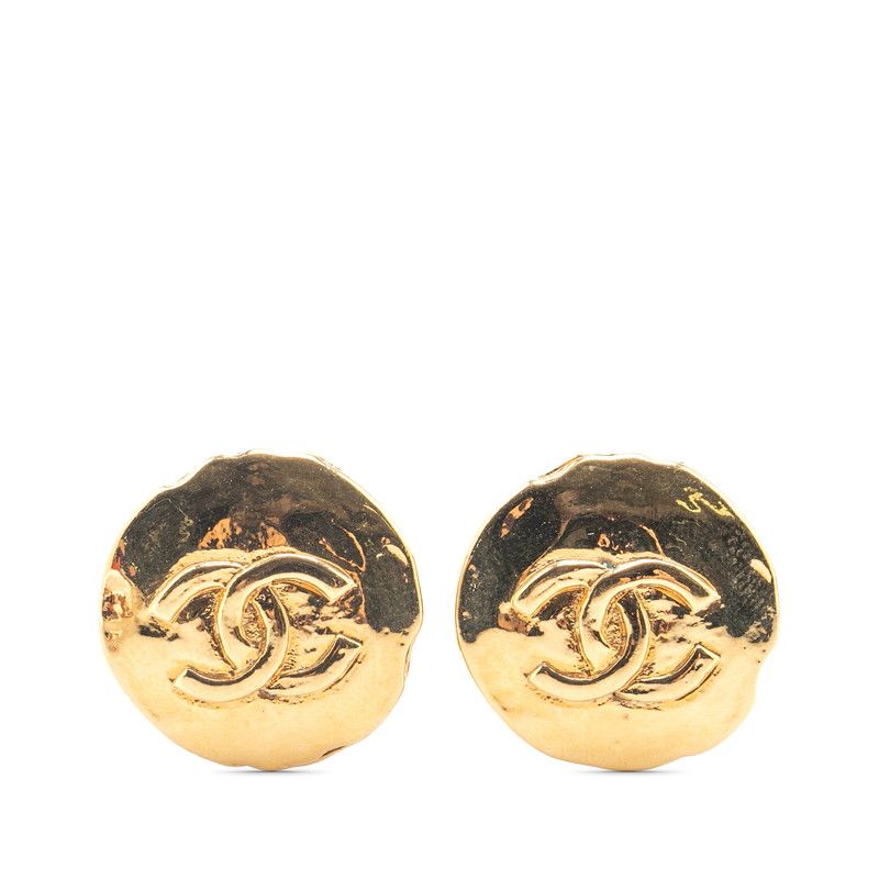 シャネル ヴィンテージ ココマーク ゴールド メッキ レディース CHANEL 222-09171