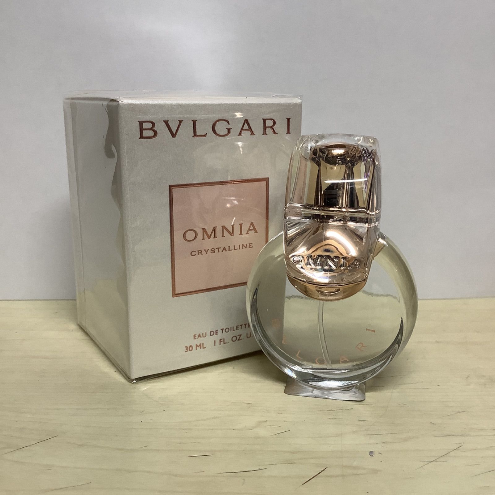 新品未開封 廃盤レア BVLGARI ブルガリ オムニアクリスタリン オードトワレ30ml - メルカリ