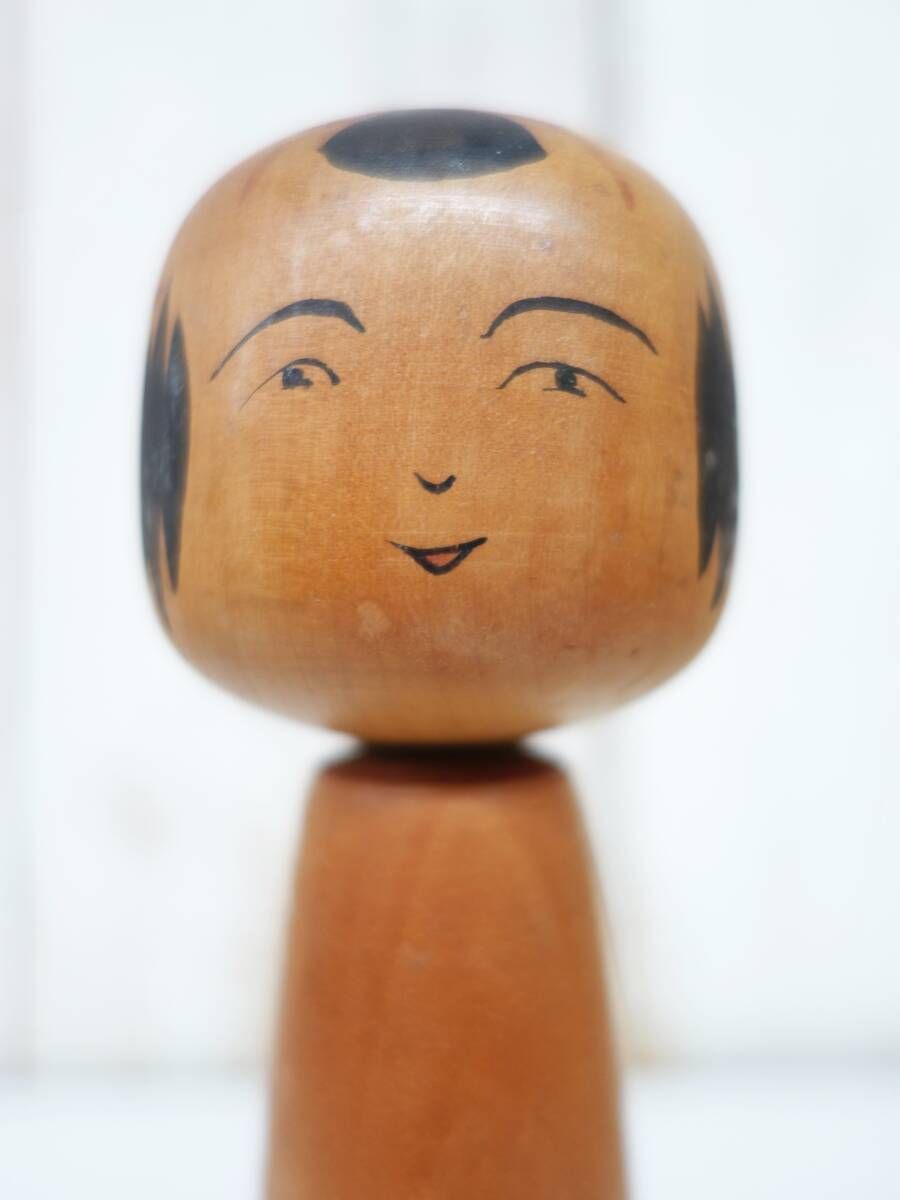●伝統工芸 工芸美術 レトロ 伝統こけし＊津軽系温湯亜系 ＊工人 長谷川辰雄 はせがわたつお＊民芸 郷土玩具 収集家 引退 放出