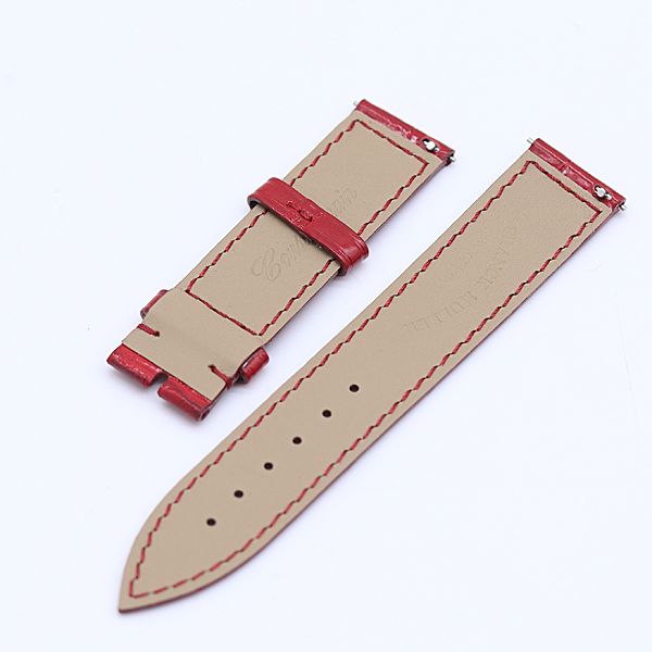 フランクミュラー ベルト レザー レッド赤 16ｍｍ用 メンズ腕時計 2000000 NSK KMR