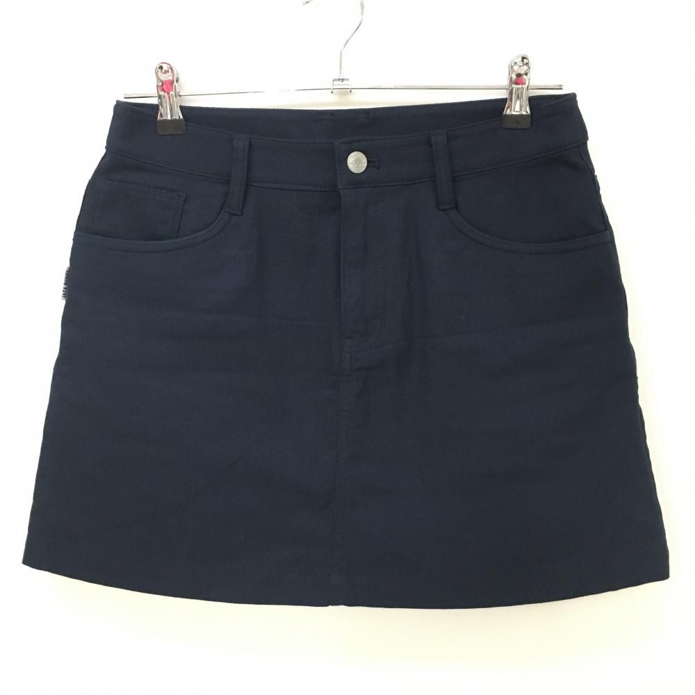 【美品】Jack Bunny!! スカート 1(M) インナー付 紺×緑チェック JACK BUNNY ジャックバニー 2023年モデル インナー付 裏起毛