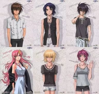 紙製品 キャラクター 全6種セット ポートレート PHASE-05 機動戦士ガンダムSEED DESTINY
