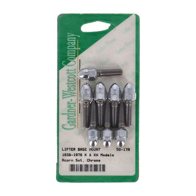 GARDNER-WESTCOTT GW tappet block mount kit. Acorn chrome | 925017