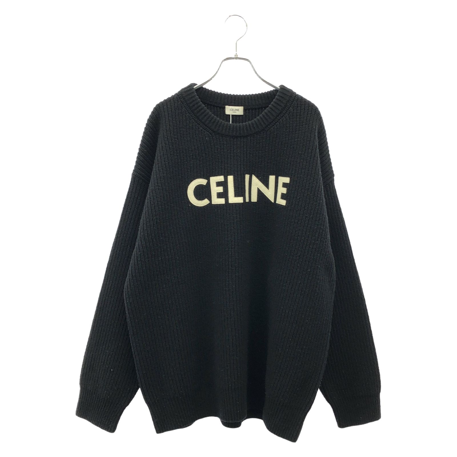 CELINE セリーヌ　メンズ　ニット セリーヌ クルーネックセーター メンズ トリオンフロゴ (CELINE/ニット