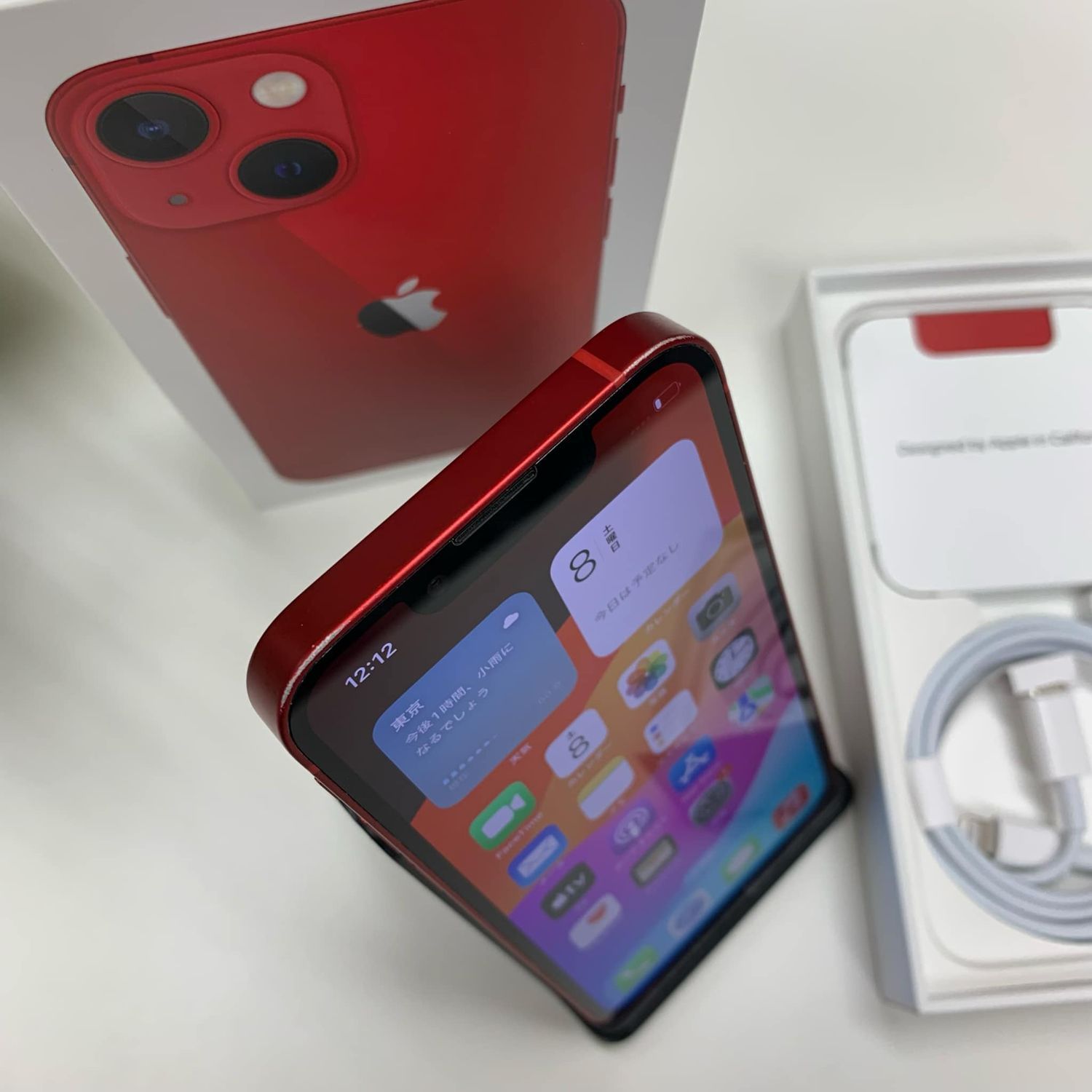 iPhone13 Mini 256GB レッド シンガポール SIMフリー iPhone13 Mini 256GB レッド シンガポール SIMフリー