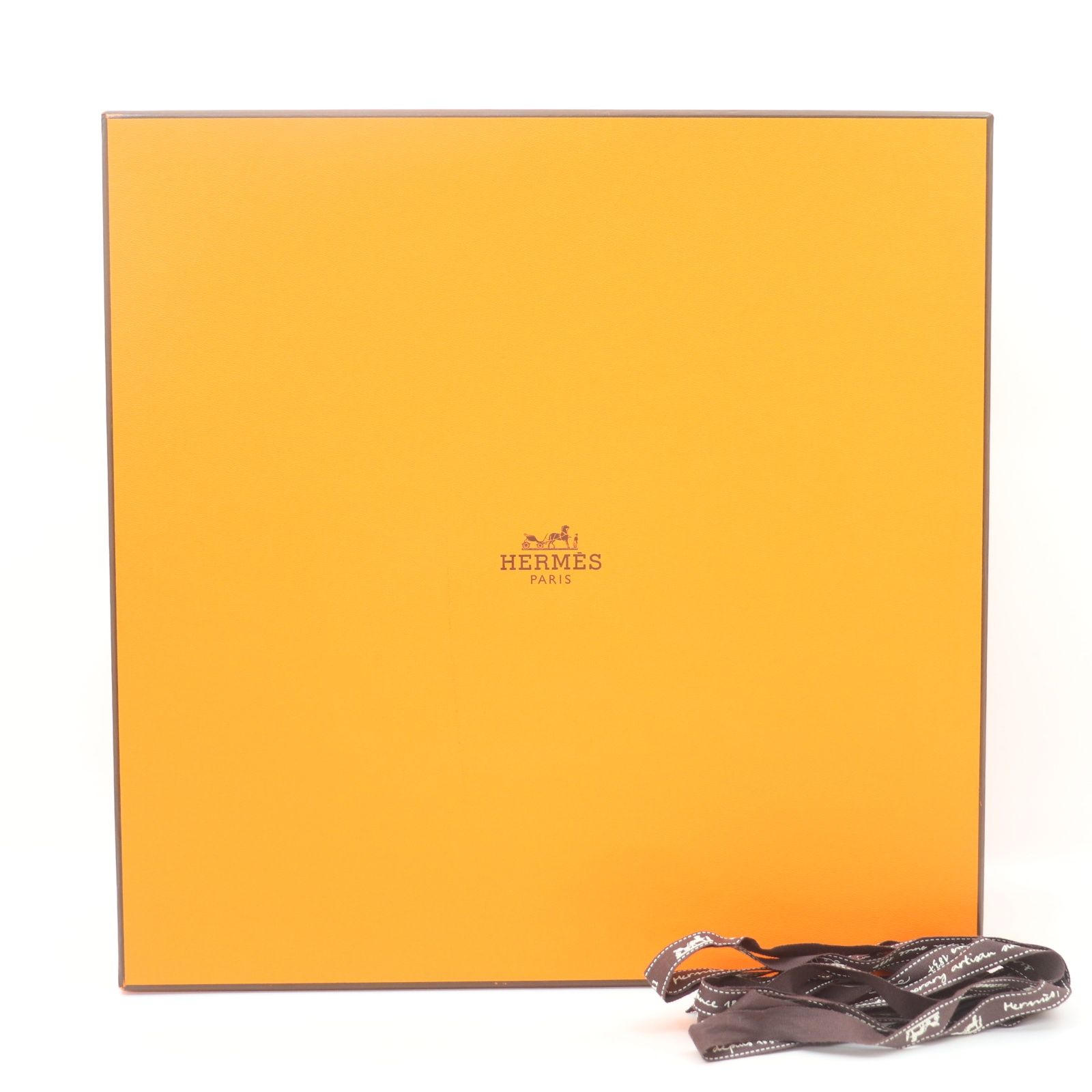 IT47ORJSBPW4 HERMES エルメス バーキン 25 空箱 ボックス BOX オレンジ 収納 081 インテリア 保存箱 化粧箱 バッグ用 鞄用