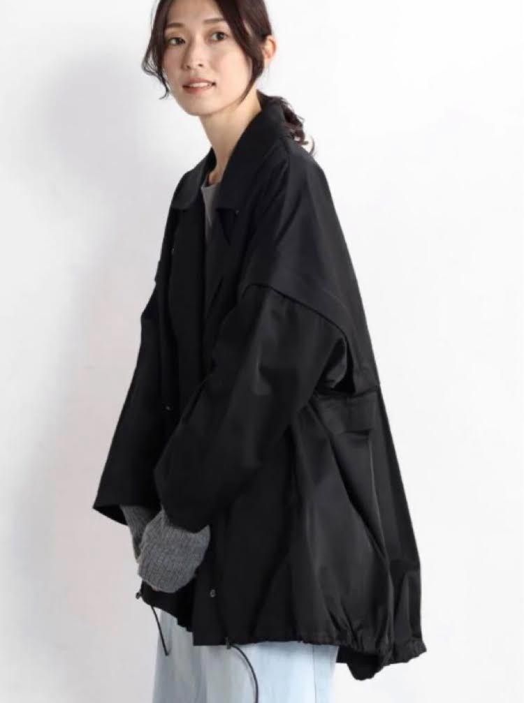 ヤマダヤsoeur7 2wayアウター 新品】最安値 ヤマダヤ soeur7 2way アウター ブラック - メルカリ