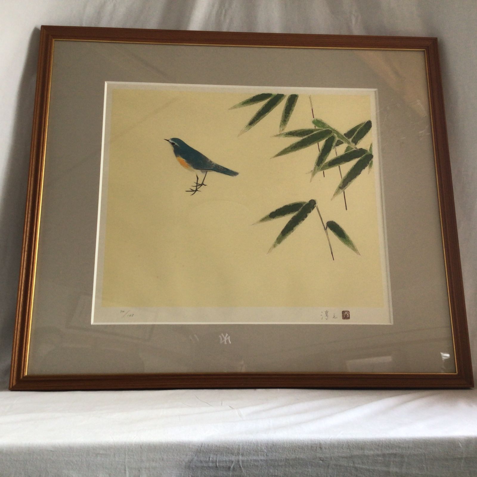 瑠璃鶲】 作者：上村淳之 （うえむら あつし） 限定版 シリアル