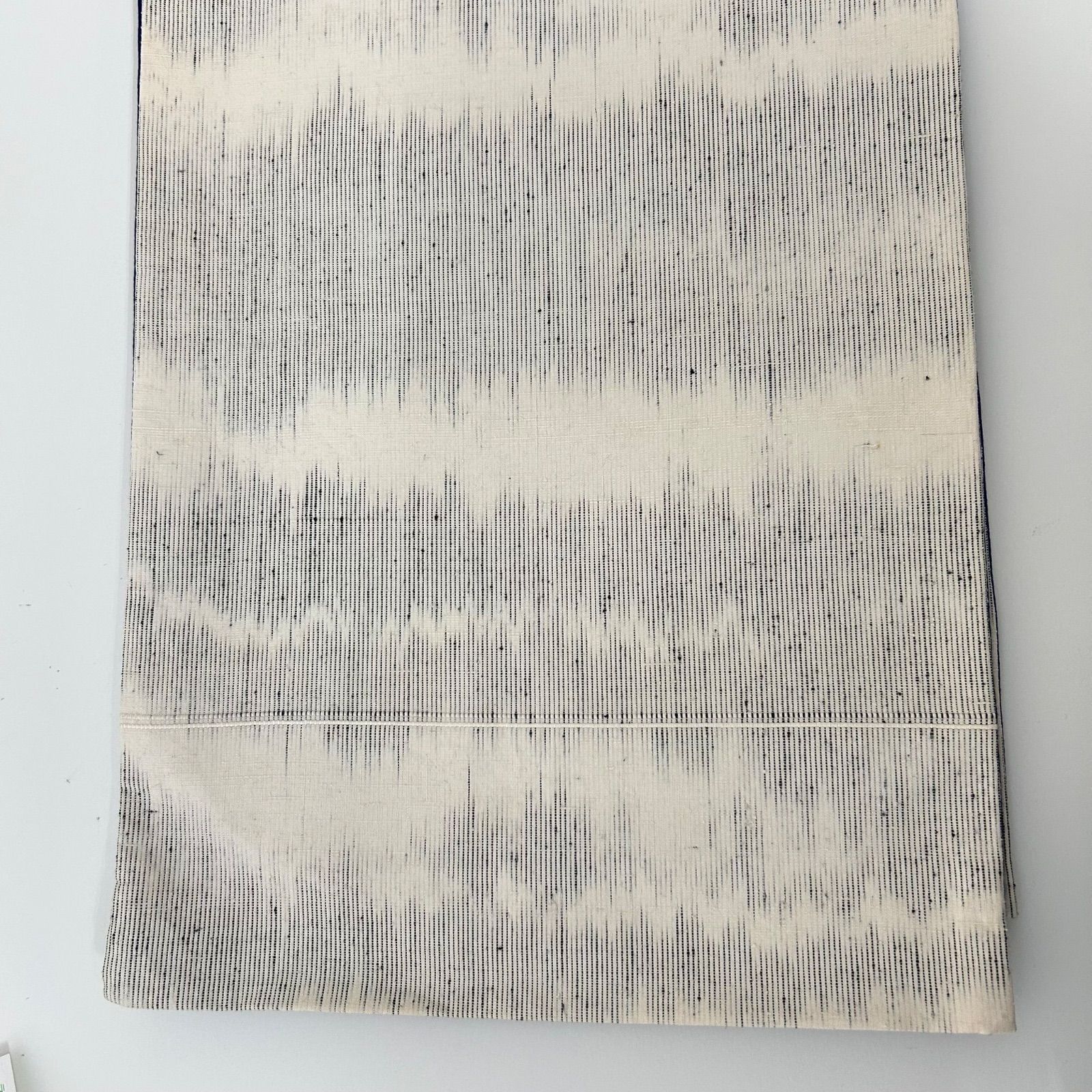 洒落袋帯 正絹 紬 藍染め 素敵な絣 六通 MA-392 - メルカリ