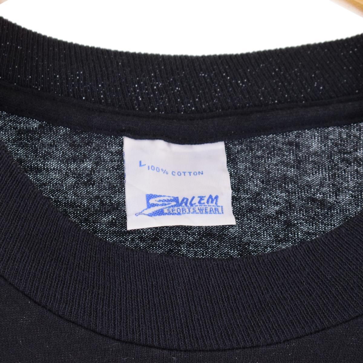 古着 90年代 SALEM SPORTSWEAR NFL SUPER BOWL XXV スーパーボウル スポーツプリントTシャツ メンズM