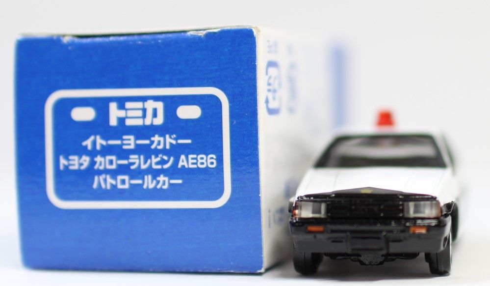 USED トミカ トヨタ カローラレビン AE86 パトロールカー
