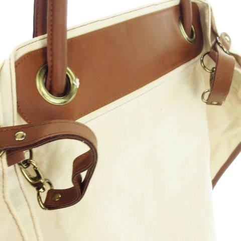 サルヴァトーレ・フェラガモ キャンバスレザー トートバッグ FERRAGAMO フェラガモ トートバッグ キャンバス/レザー ブラック