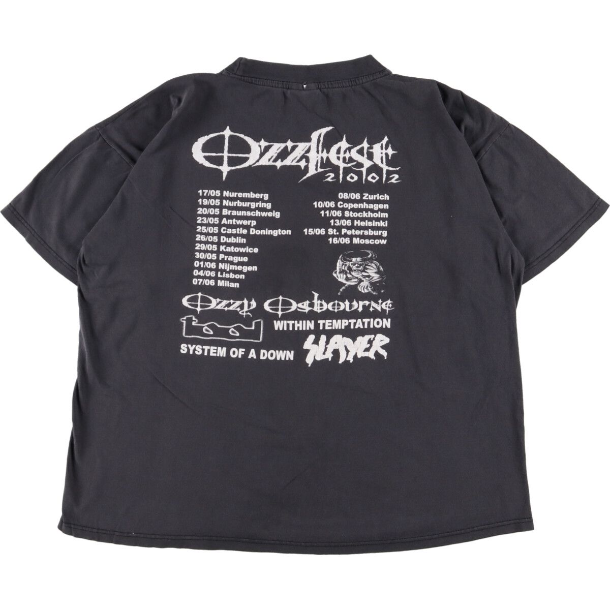 販売 2005 Ozzfest オジーオズボーン tシャツ - トップス