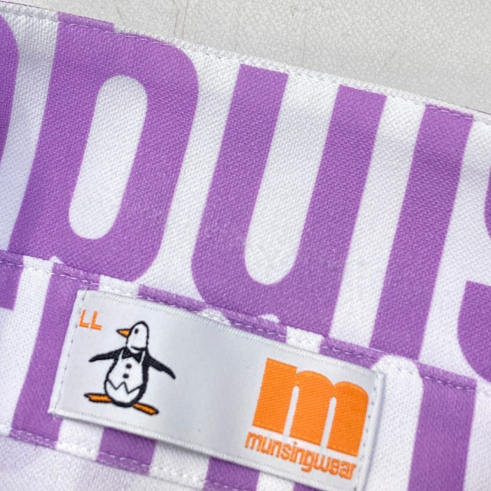 サイズ：LL MUNSING WEAR マンシングウェア 半袖ポロシャツ 総柄