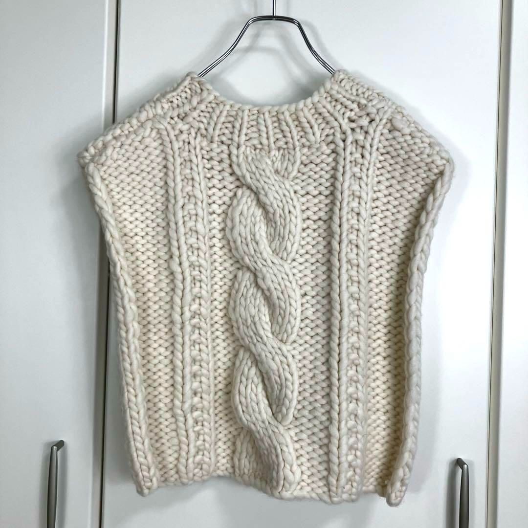 Oblada オブラダ CARROLL VEST サイズ F オフホワイト