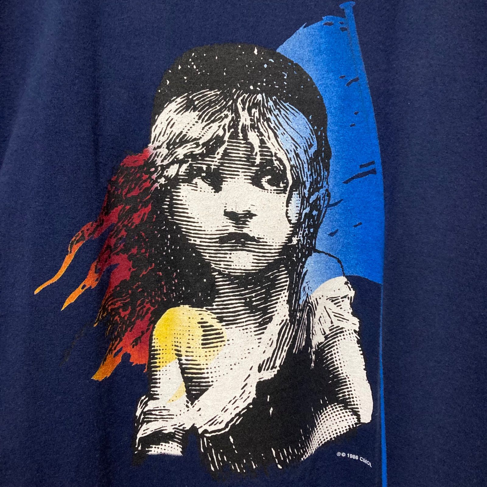 希少 Les Miserables Tシャツ レミゼラブル XL ネイビー Les Miserables Tシャツ レミゼラブル XL ネイビー - メルカリ