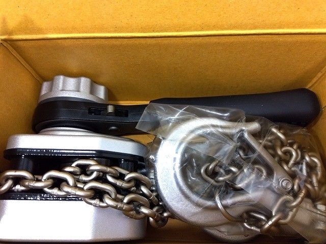 s25g-592x【中古】KITO ｷﾄｰ LX型 ﾚﾊﾞｰﾌﾞﾛｯｸ 定格荷重250kg 標準