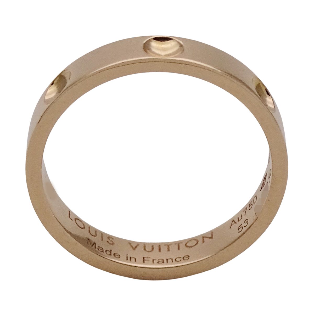 ルイ・ヴィトン LOUIS VUITTON リング レディース ブランド 指輪 750PG  