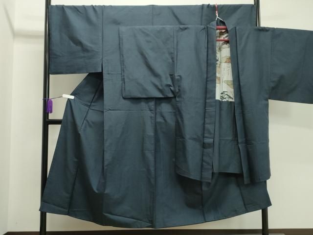平和屋着物●男性 本場大島紬 アンサンブル 100亀甲 正絹 CAAX5734gh