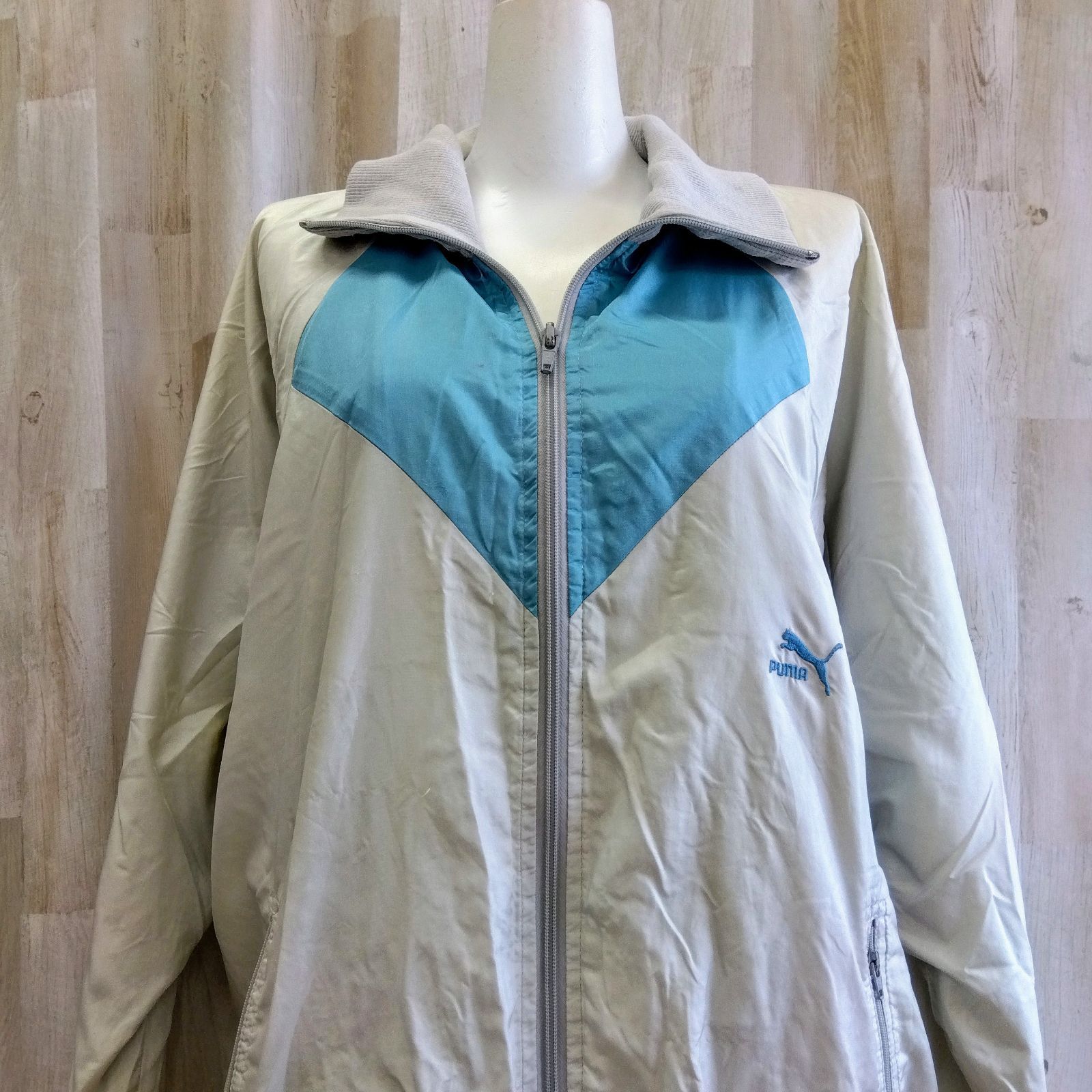 90sレトロ好き必見！ PUMA ヴィンテージ トラックジャケット サイズ6 