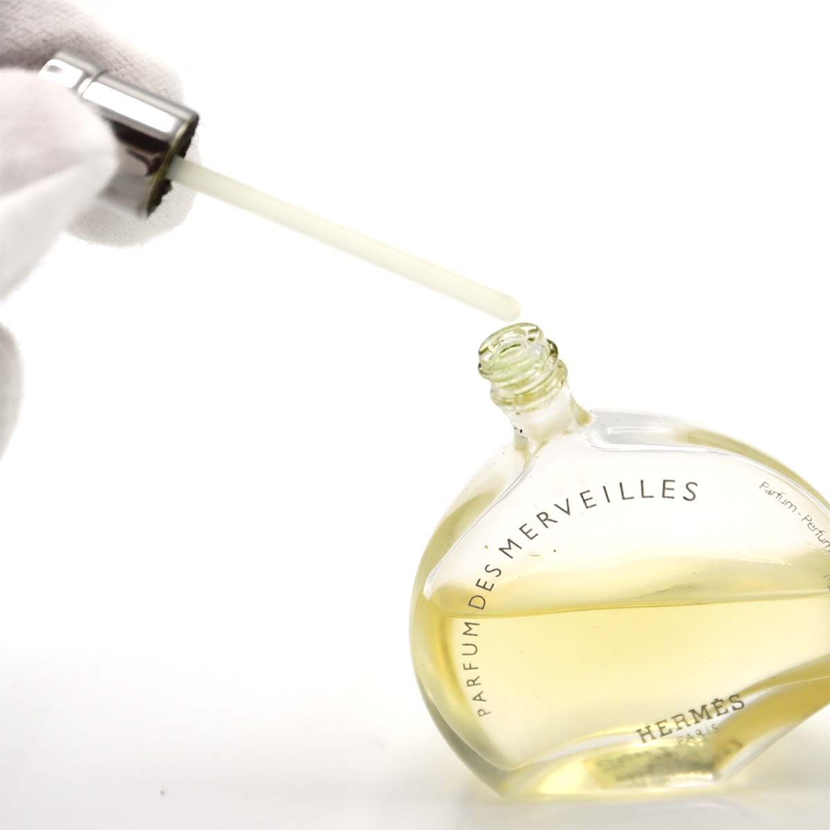 レアHERMÈS（エルメス）ネックレス型パフュームボトル　メルヴェイユ香水 HERMES エルメス パフュームボトル ネックレス 香水 パルファム