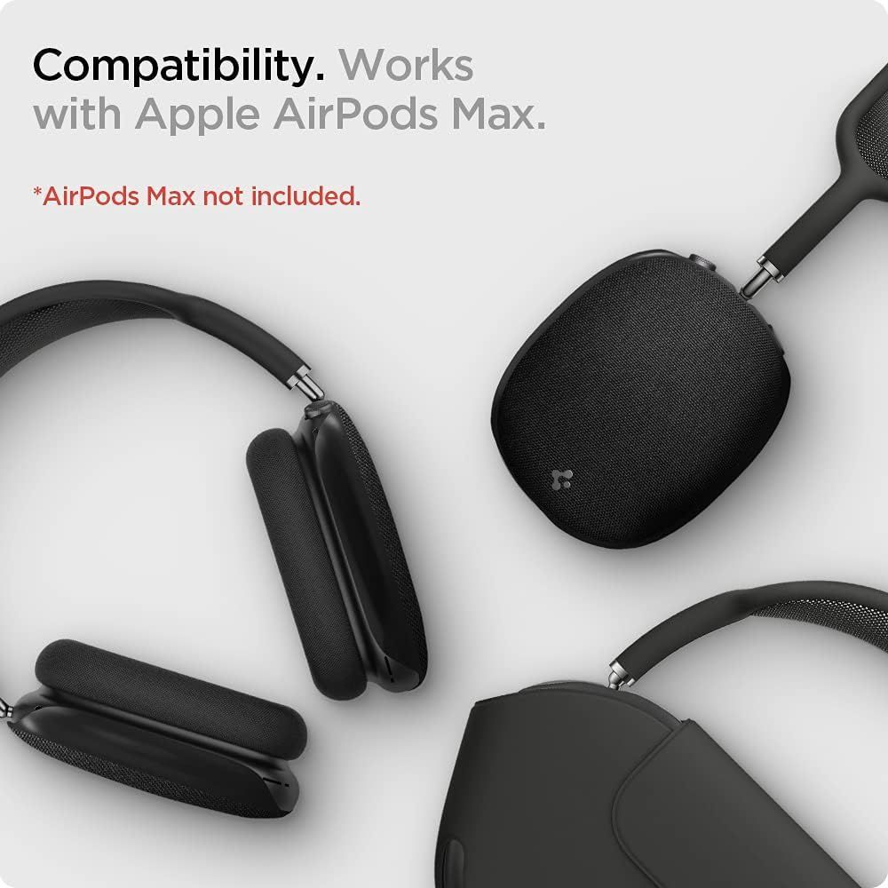 オーディオ機器 Spigen Airpods Max ケース ファブリック 素材 衝撃