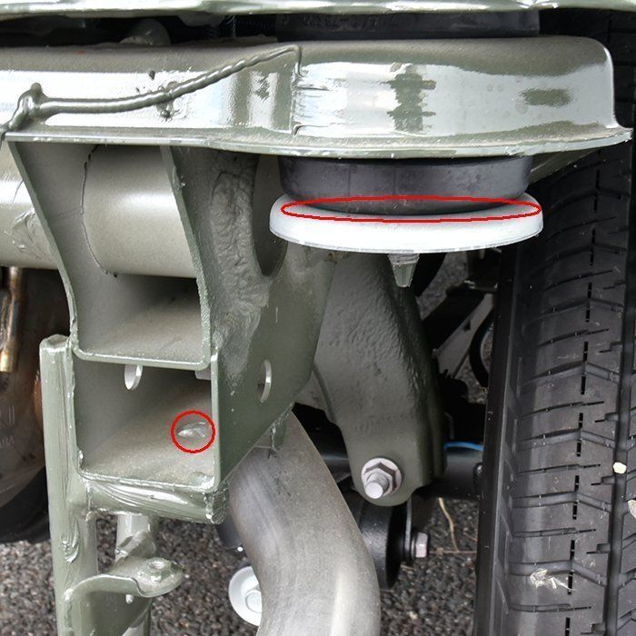 JB64 JB74 新型 ジムニー スチール バック リア バンパー