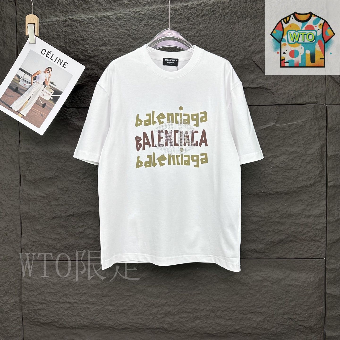 【BALENCIAGA】バレンシアガ 2025-2026aw tシャツ ホワイト 今日特価】Balenciaga 2025 Logo カップル T - メルカリ