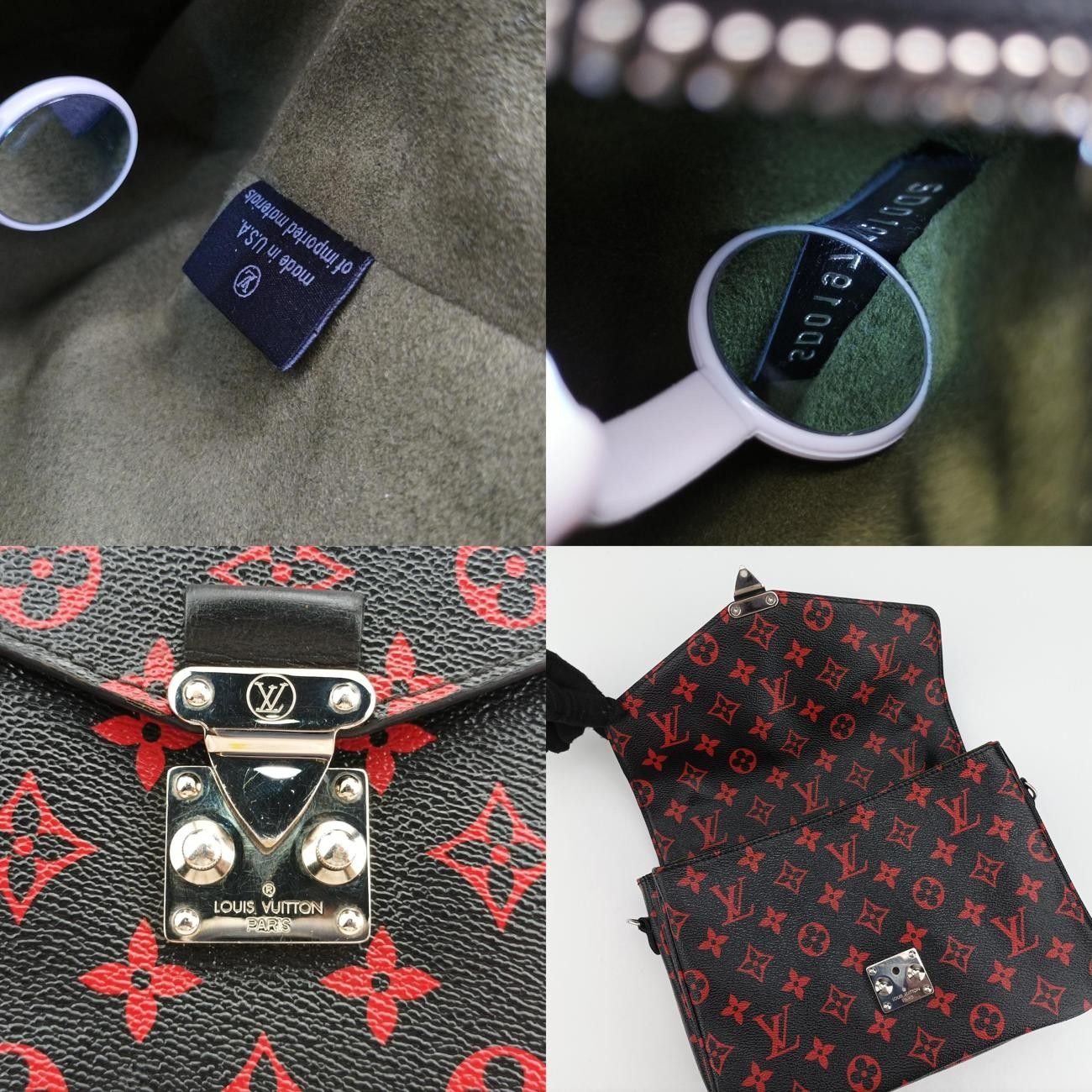 MMノワール×ルージュモノグラム アンフラルージュM41462SD0197