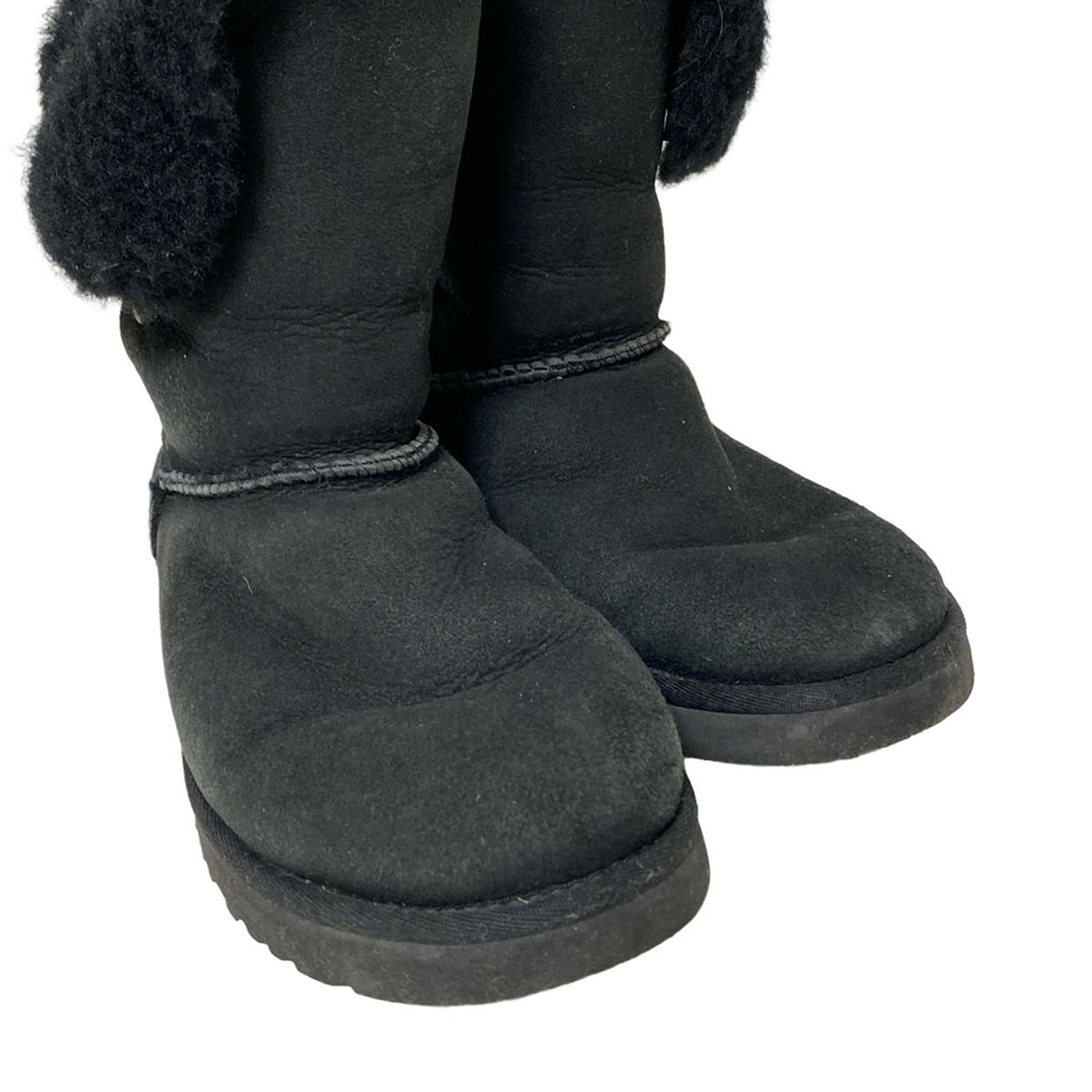 UGG(アグ) ショートブーツ 24 レディース ベイリーボタン 5803