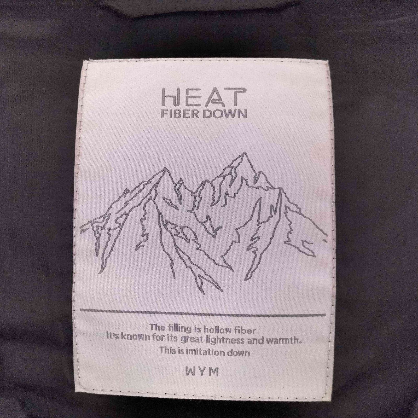 ウィム バイ リドム WYM LIDNM HOODED MASSIVE HEAT FIBER DOWN メンズ 