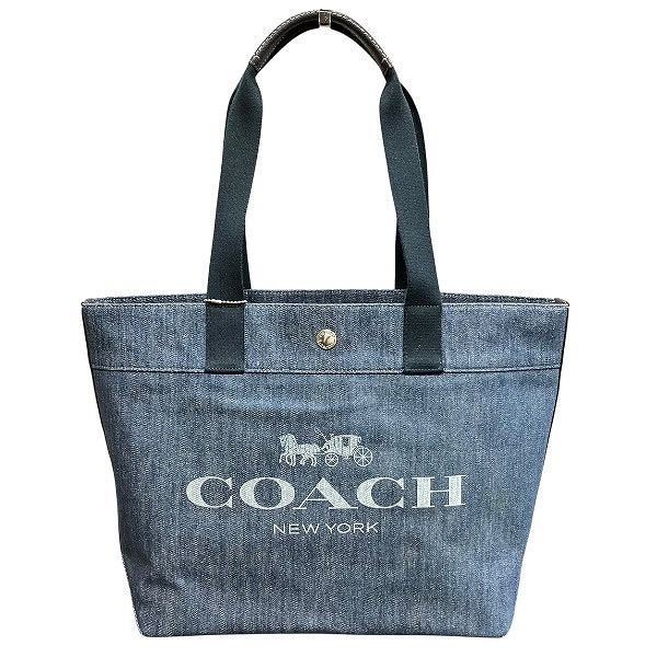 コーチ COACH 67415 デニム キャンバス バッグ トートバッグ レディース