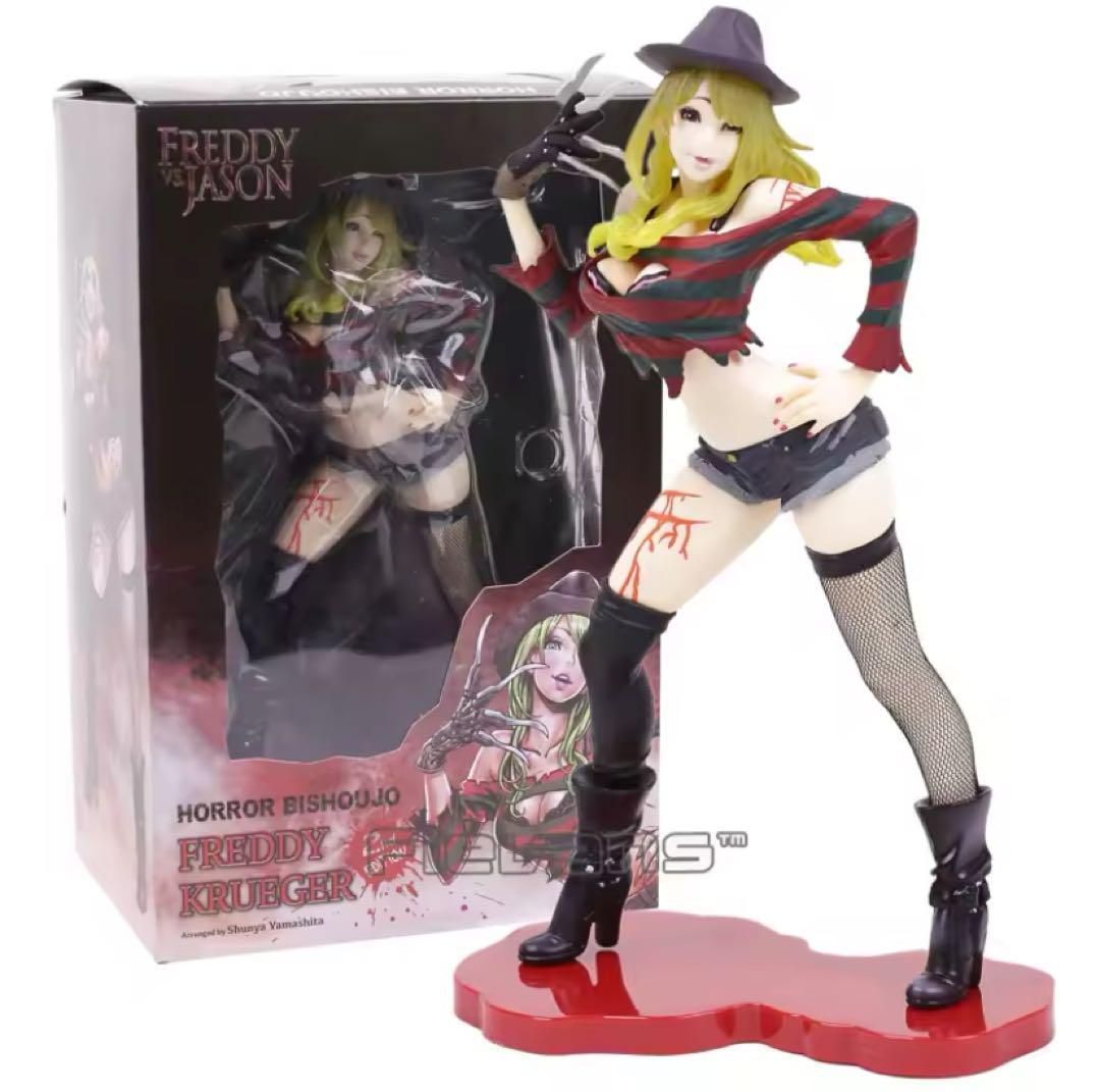 コトブキヤ HORROR美少女 ホラー美少女 フレディ フィギュア 箱有り コトブキヤ HORROR美少女 ホラー美少女 フレディ フィギュア 箱
