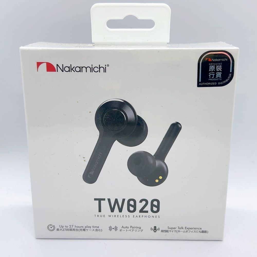 匿名配送】Nakamichi ナカミチ TW020 完全ワイヤレスイヤホン