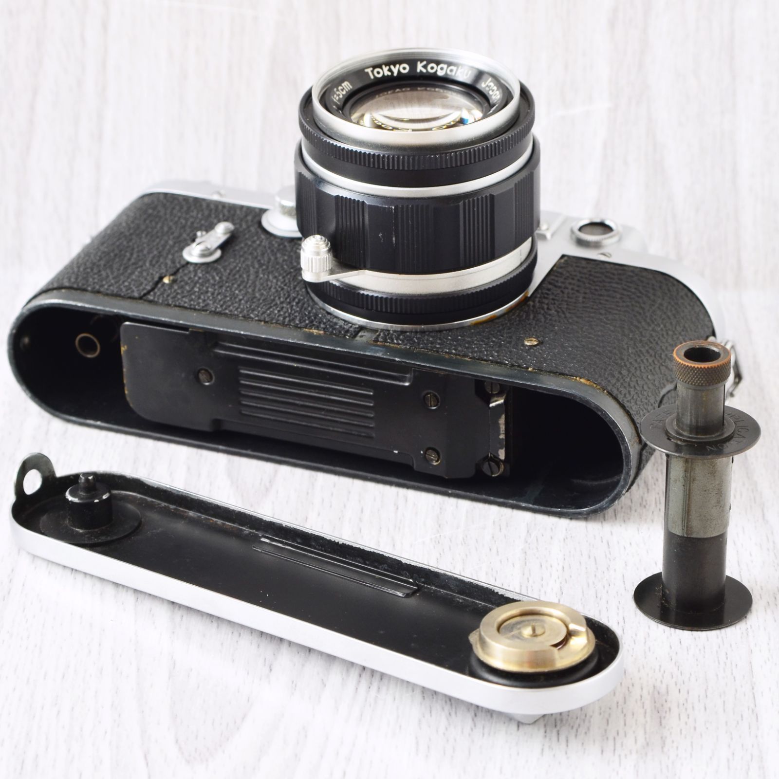 Leotax F + 50mm f2 バルナックライカ型オールドカメラ 整備済