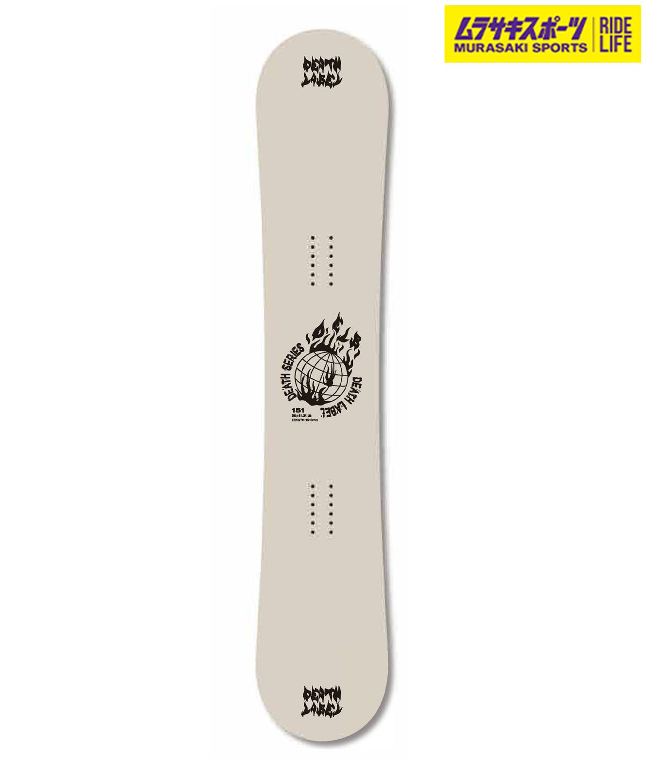 DEATH LABEL スノーボード 142cm 25-26 SNOW DEATHLABEL SNOWBOARDS 早期予約受付中 〆切は2/21