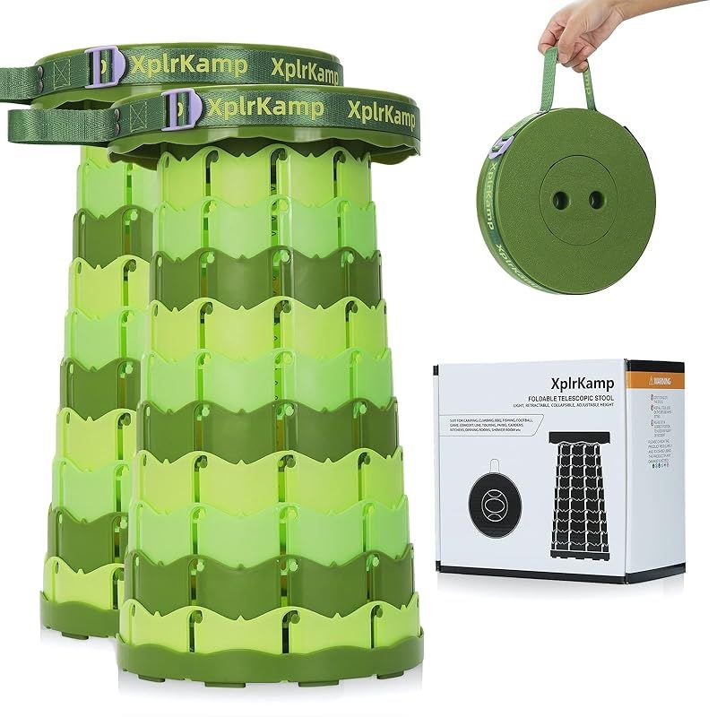 XplrKamp 折りたたみ椅子 伸縮式 超軽量900g 耐荷重180kg コンパクト 日本語マニュアル付き 持ち運び アウトドアチェア 防水 1秒開閉 10段階調整 ショルダーストラップ付き キャンプ 万博 釣り 夏祭り 花火大会 スポーツ観戦