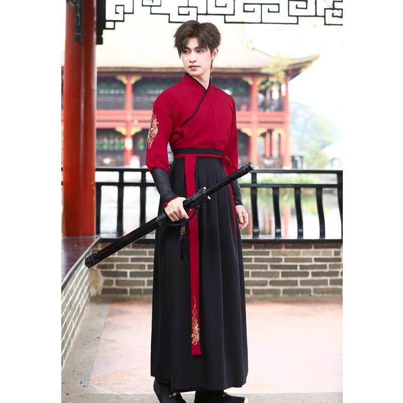 刺しゅう交差襟 ブラウス