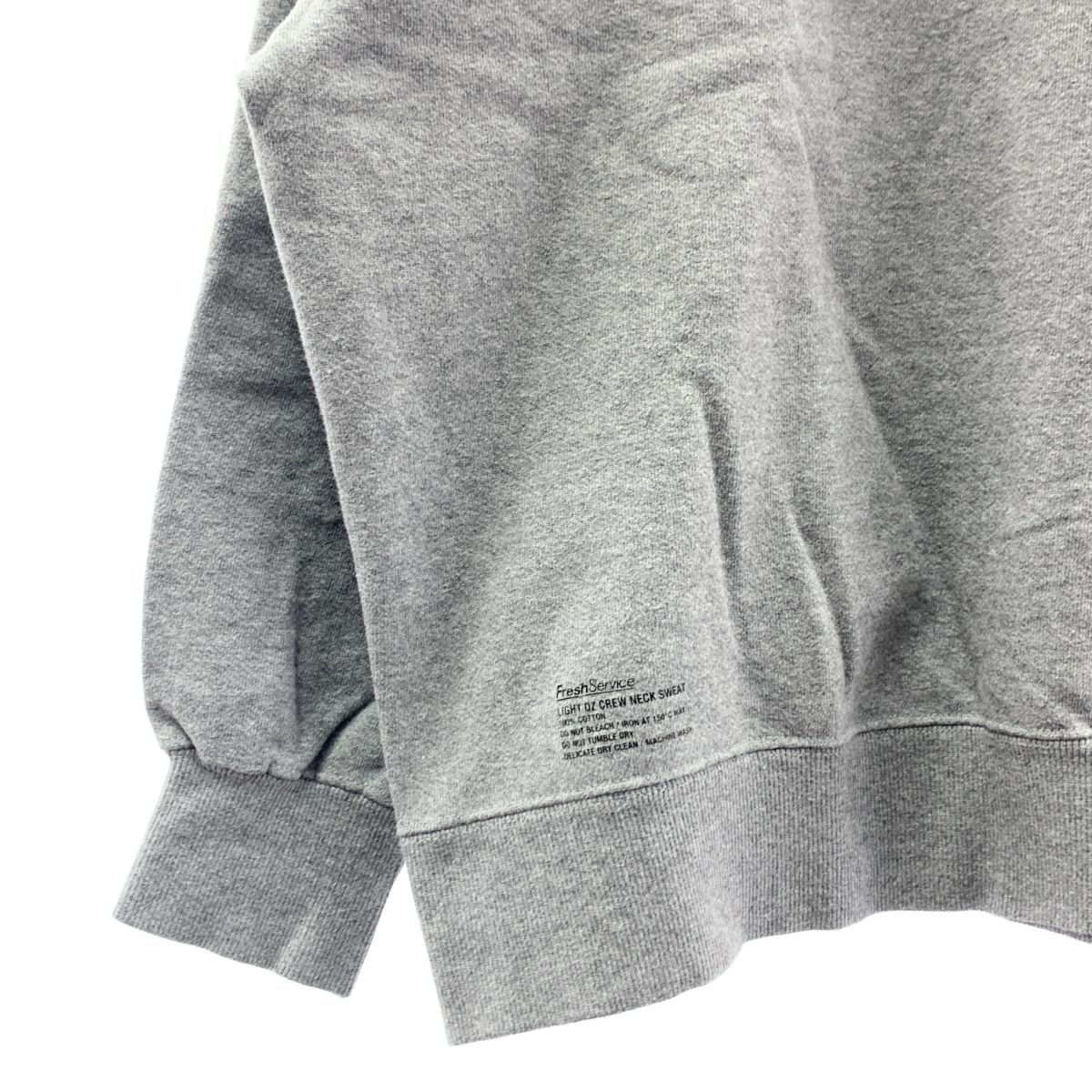 FreshService / フレッシュサービス | 2023AW | LIGHT OZ CREW NECK