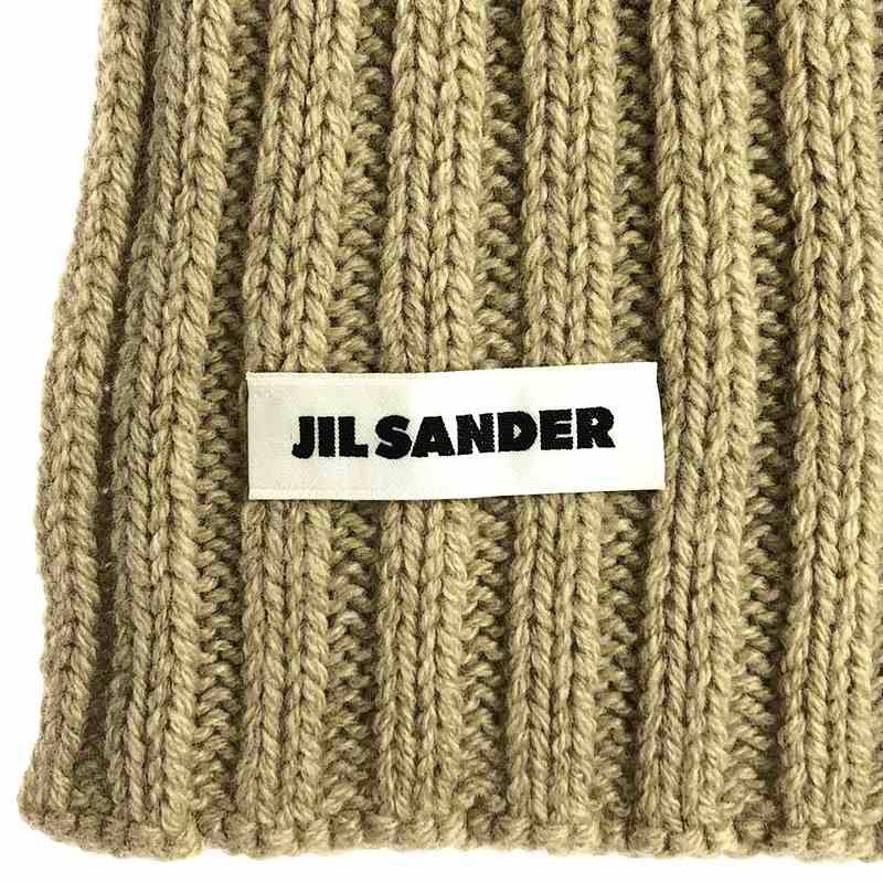 美品】 JIL SANDER / ジルサンダー | 2022AW | リブ ストール マフラー
