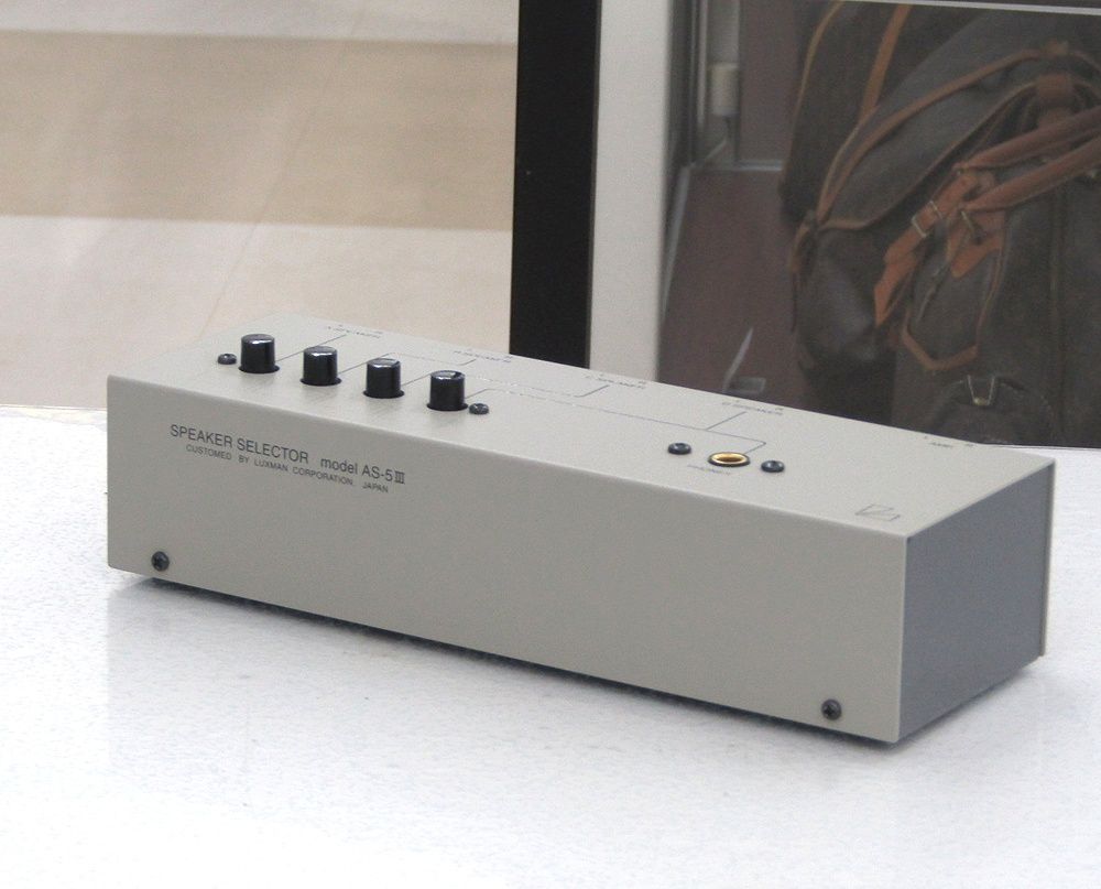 LUXMAN ラックスマン スピーカーセレクター AS-5III 動作 済み 現状品